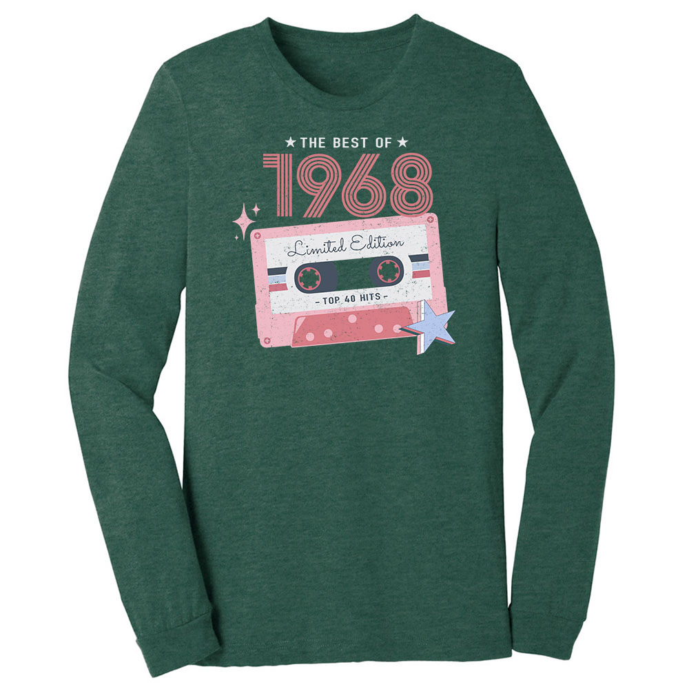 The Best Of 1968 Birthday Long Sleeve T-Shirt The Best Of 1968 Birthday Long Sleeve T-Shirt