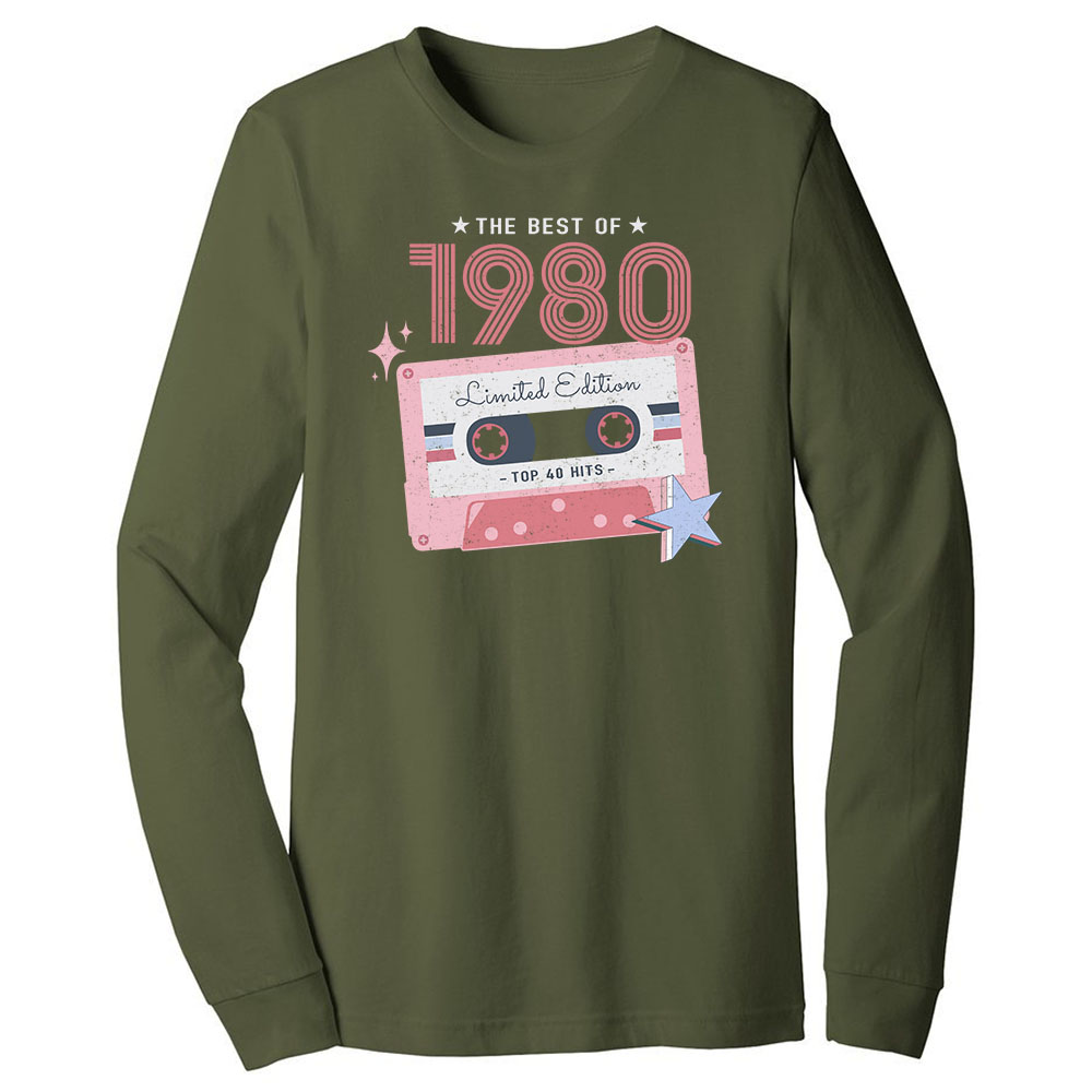 The Best Of 1980 Birthday Long Sleeve T-Shirt