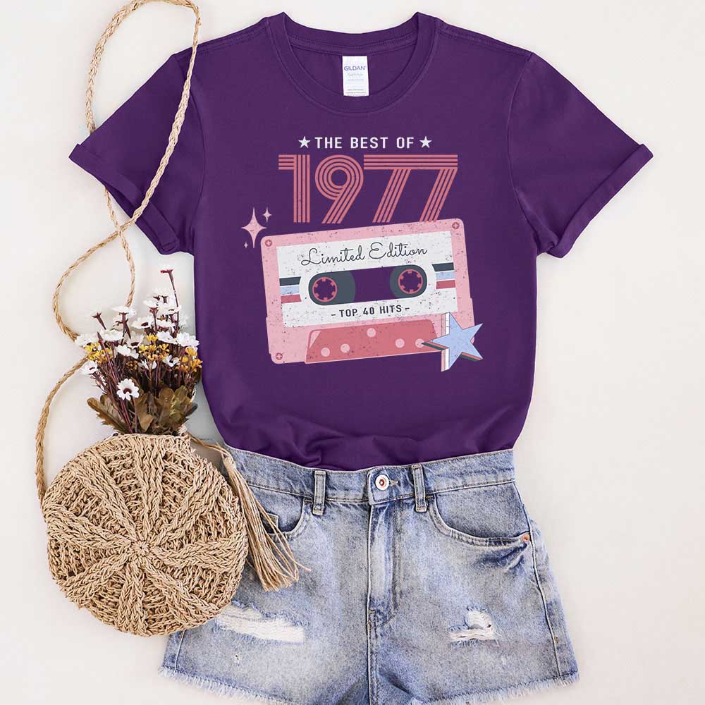 The Best Of 1977 Birthday T-Shirt The Best Of 1977 Birthday T-Shirt