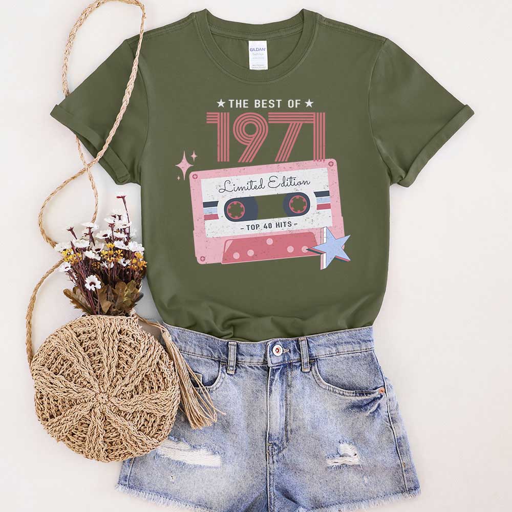 The Best Of 1971 Birthday T-Shirt The Best Of 1971 Birthday T-Shirt