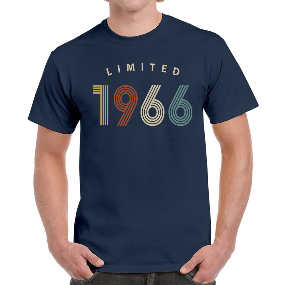 Limited Unique 1966 Birthday T-Shirt For Men Women Limited Unique 1966 Birthday T-Shirt For Men Women