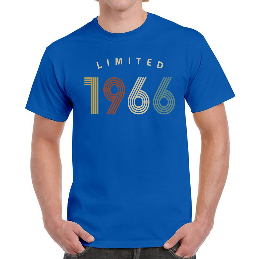 Limited Unique 1966 Birthday T-Shirt For Men Women Limited Unique 1966 Birthday T-Shirt For Men Women