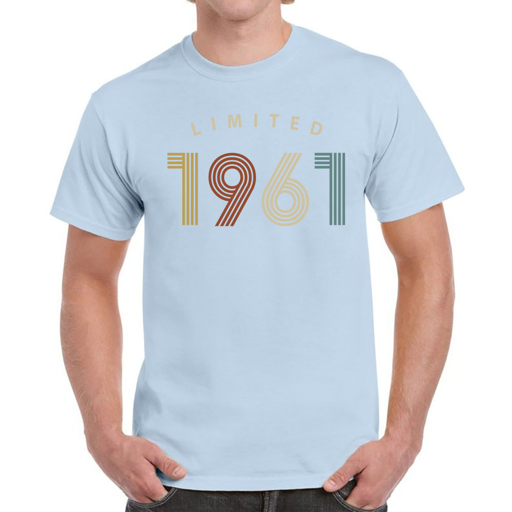 Limited Unique 1961 Birthday T-Shirt For Men Women Limited Unique 1961 Birthday T-Shirt For Men Women