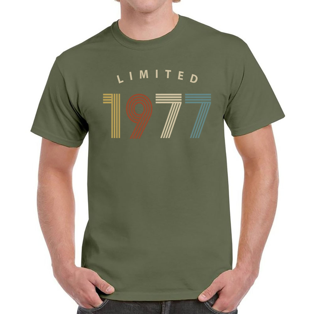 Limited Unique 1977 Birthday T-Shirt For Men Women