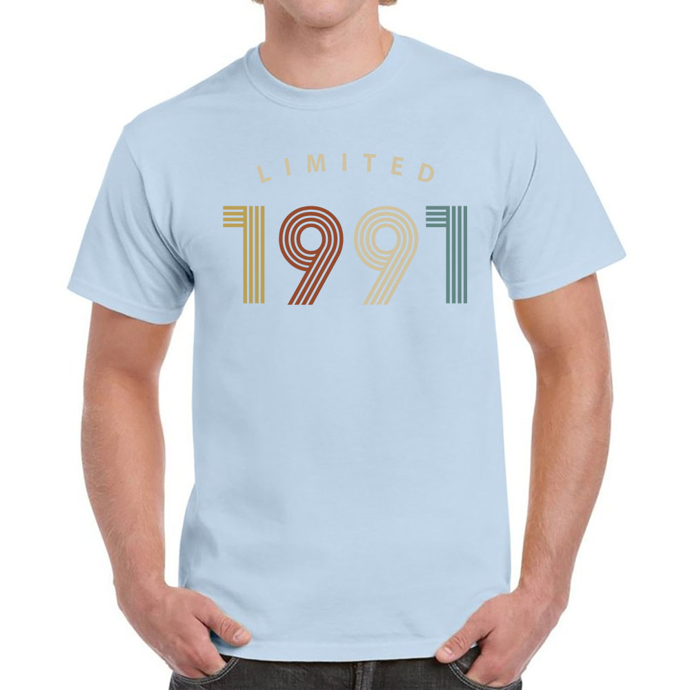 Limited Unique 1991 Birthday T-Shirt For Men Women