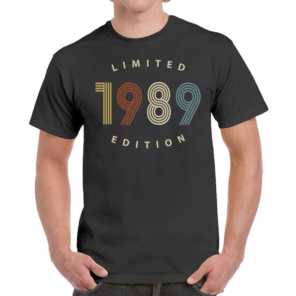 Limited Edition 1989 Birthday T-Shirt For Men Women Limited Edition 1989 Birthday T-Shirt For Men Women