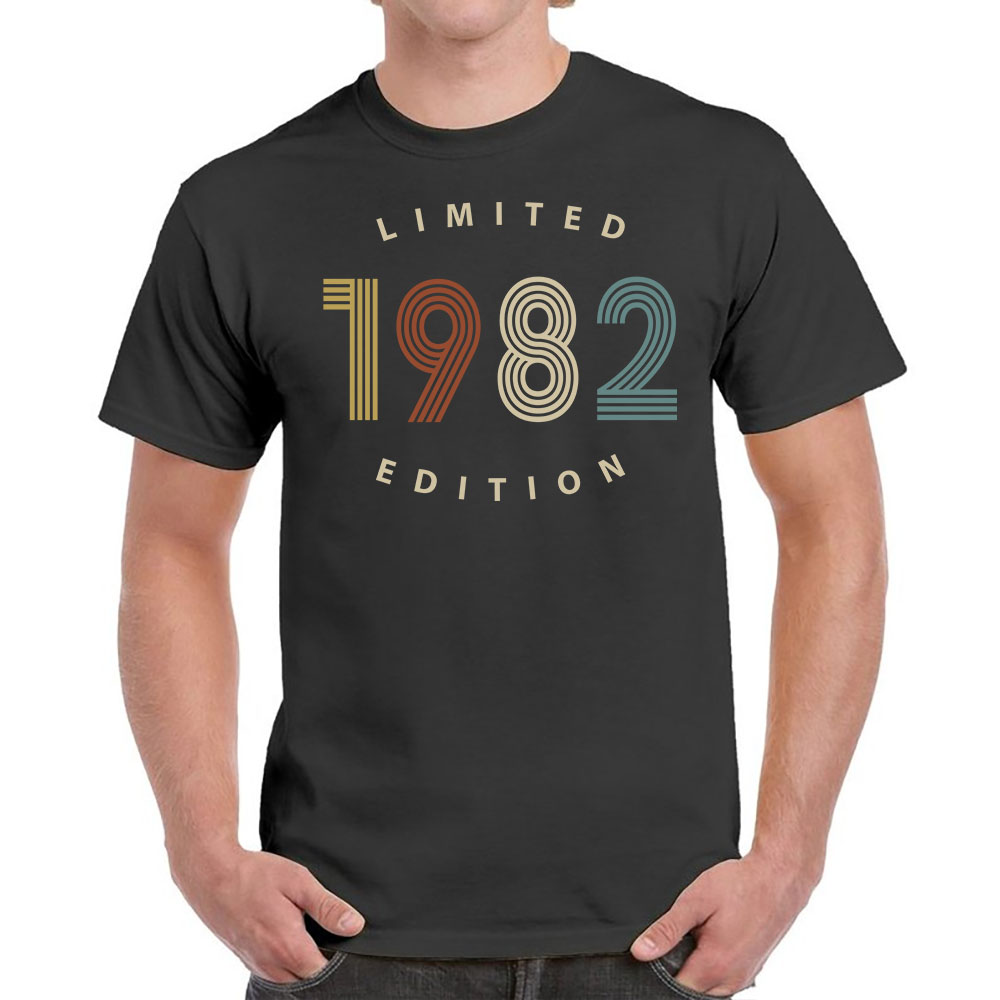 Limited Edition 1982 Birthday T-Shirt For Men Women Limited Edition 1982 Birthday T-Shirt For Men Women