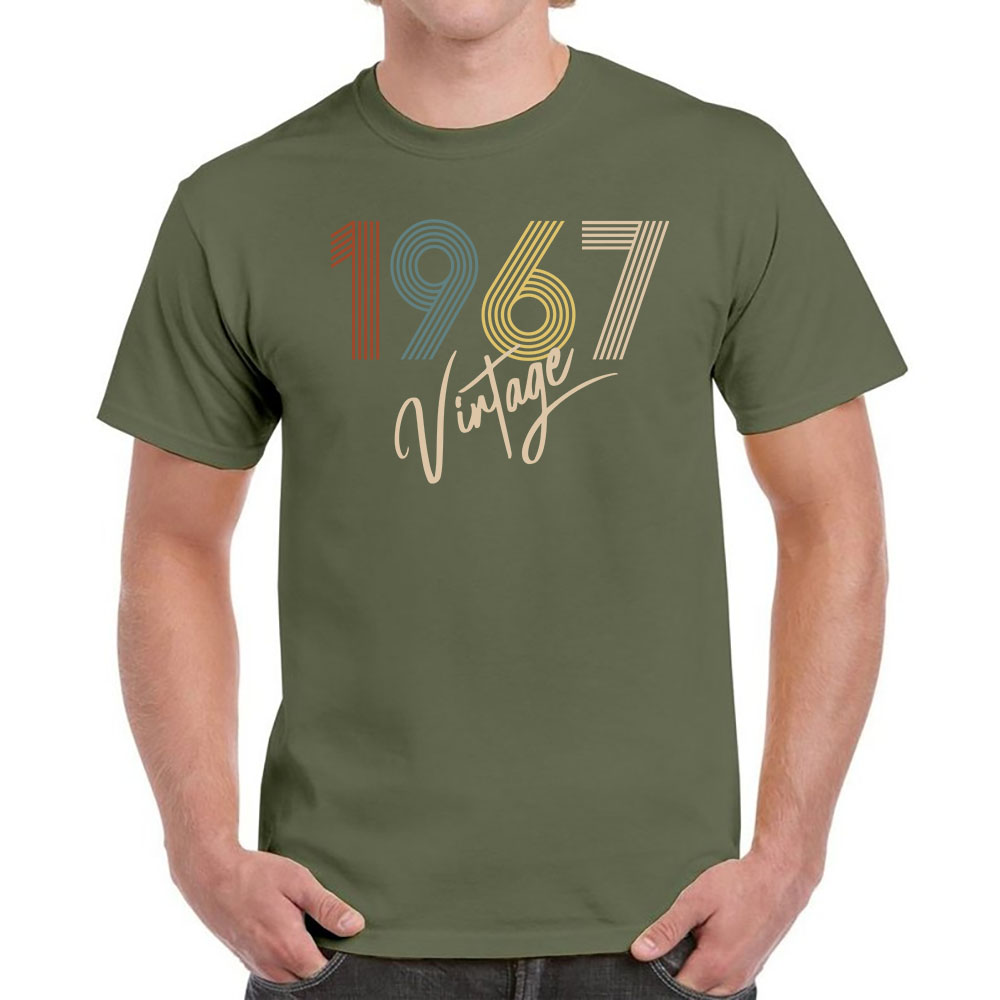 Limited Vintage 1967 Birthday T-Shirt For Men Women
