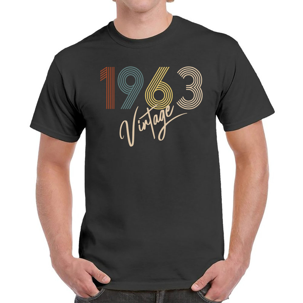 Limited Vintage 1963 Birthday T-Shirt For Men Women