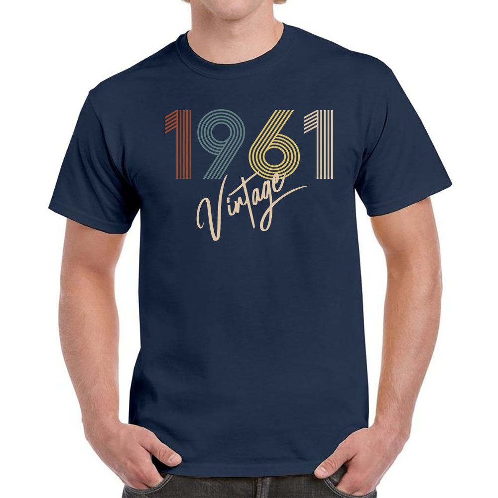 Limited Vintage 1961 Birthday T-Shirt For Men Women