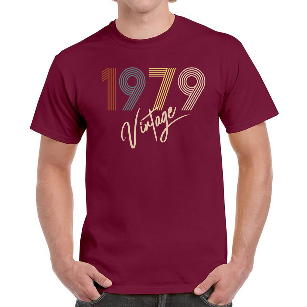Limited Vintage 1979 Birthday T-Shirt For Men Women