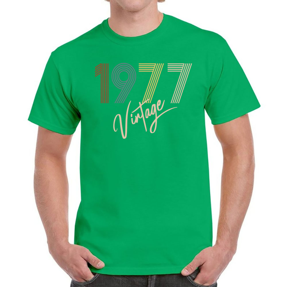 Limited Vintage 1977 Birthday T-Shirt For Men Women