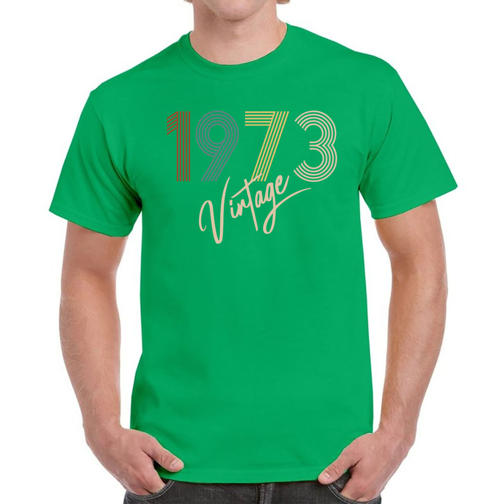 Limited Vintage 1973 Birthday T-Shirt For Men Women