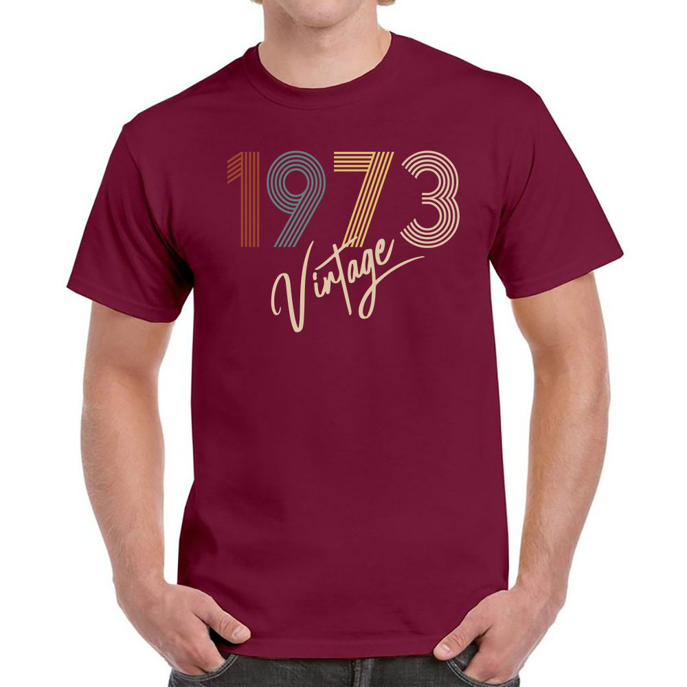 Limited Vintage 1973 Birthday T-Shirt For Men Women