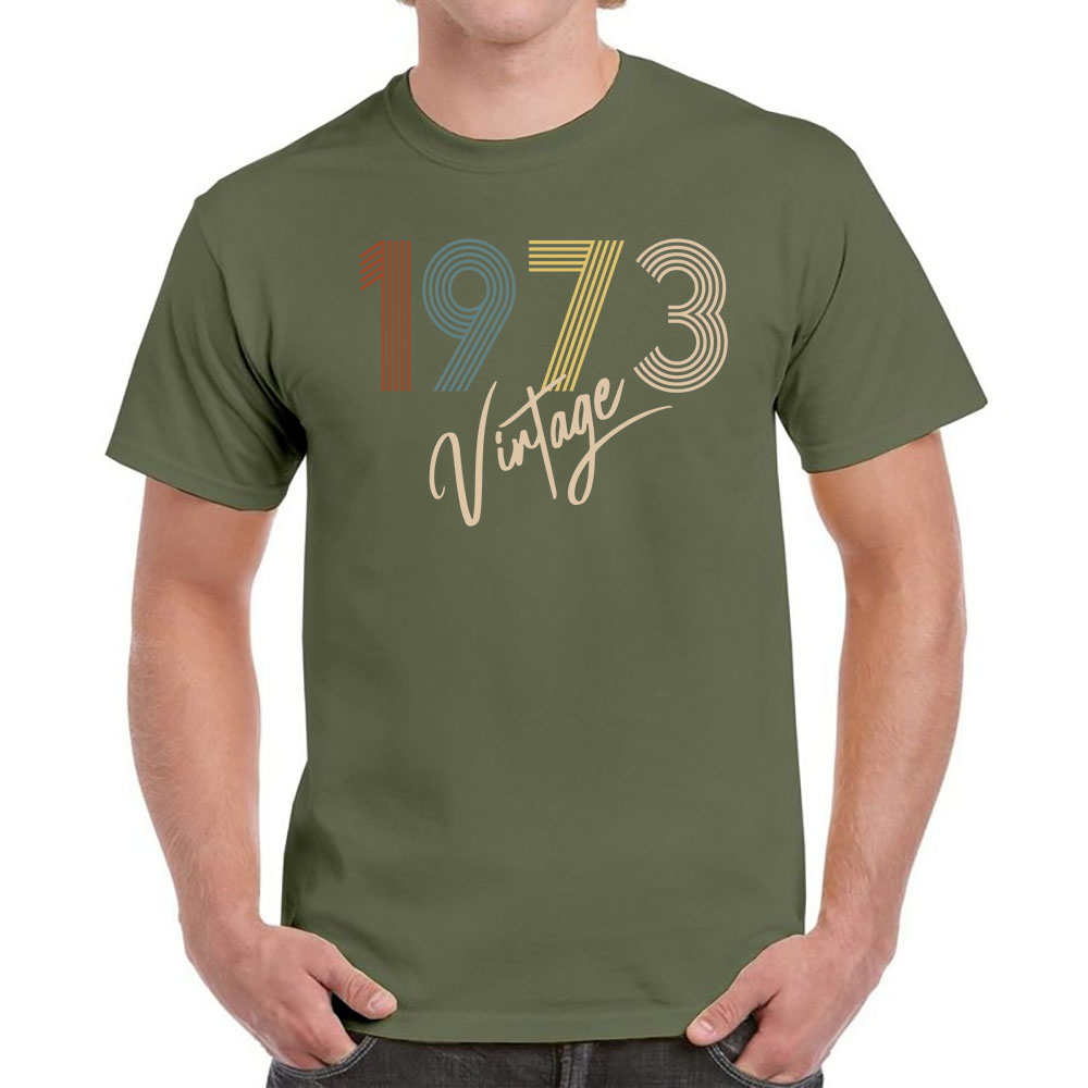 Limited Vintage 1973 Birthday T-Shirt For Men Women