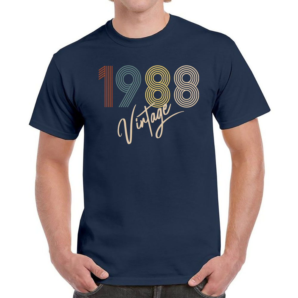 Limited Vintage 1988 Birthday T-Shirt For Men Women