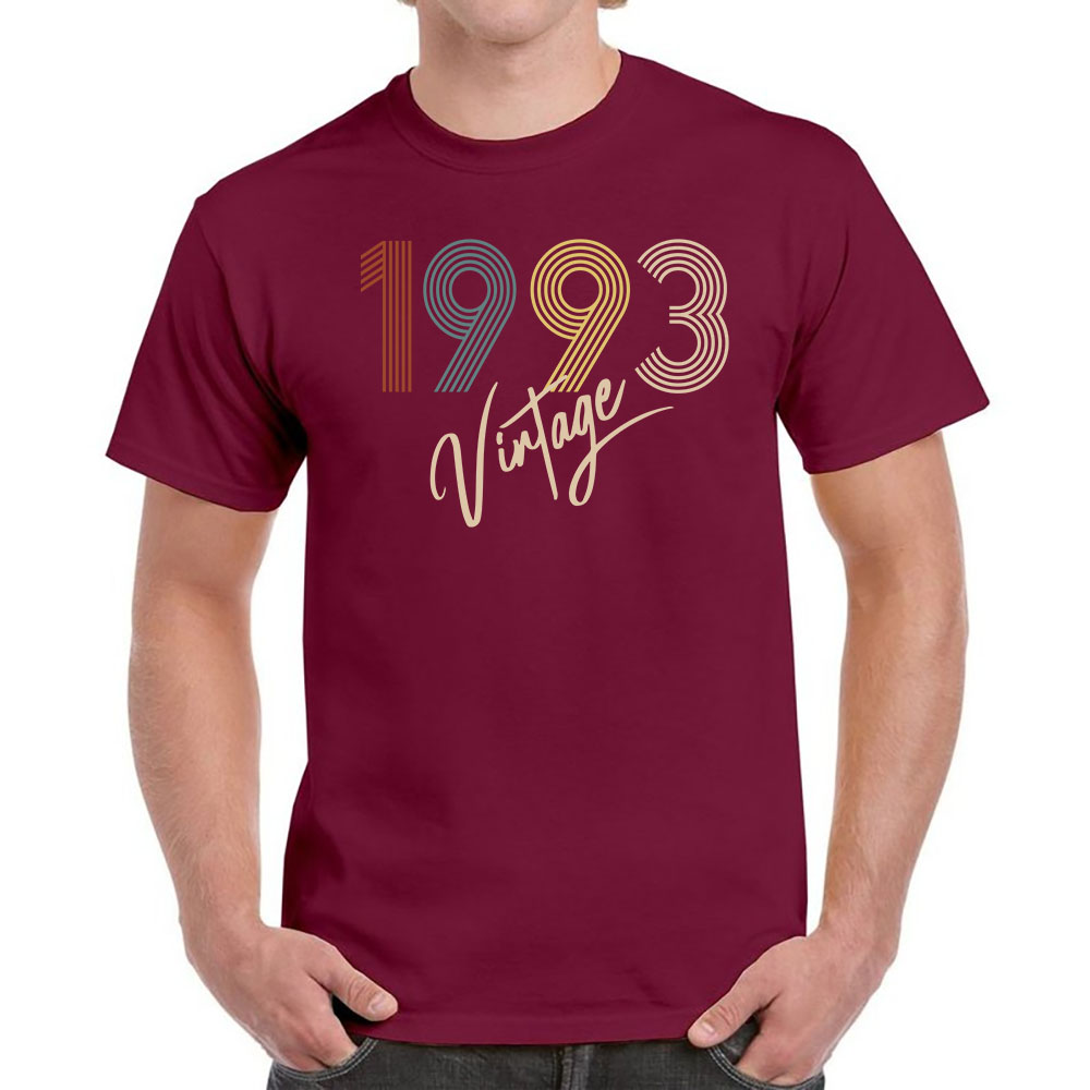 Limited Vintage 1993 Birthday T-Shirt For Men Women
