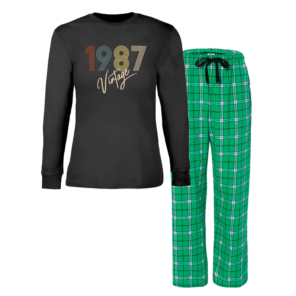 Limited Vintage 1987 Women's Pajamas Set