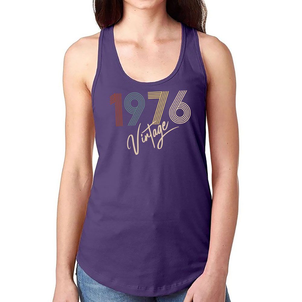 Limited Vintage 1976 Women's Racerback Tank