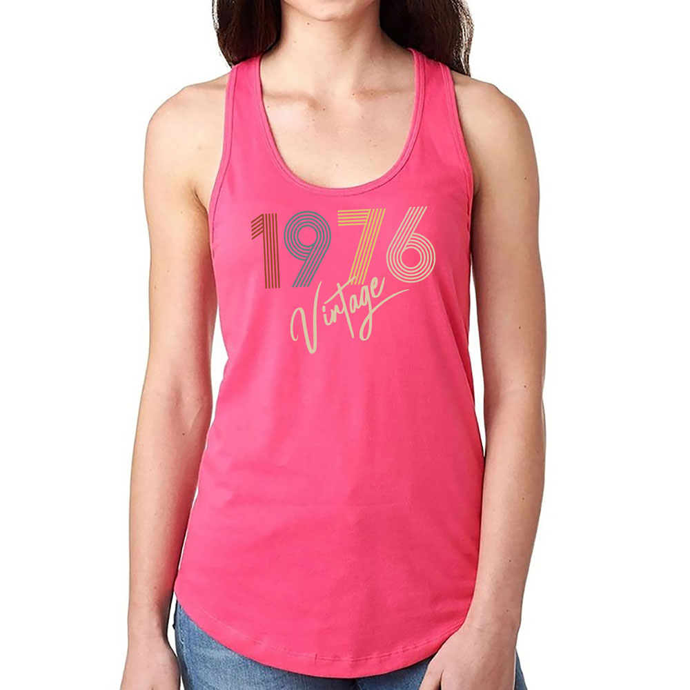 Limited Vintage 1976 Women's Racerback Tank