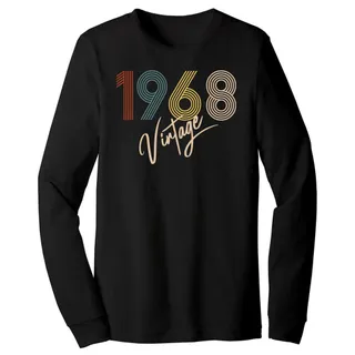 Limited Vintage 1968 Birthday Long Sleeve T-Shirt
