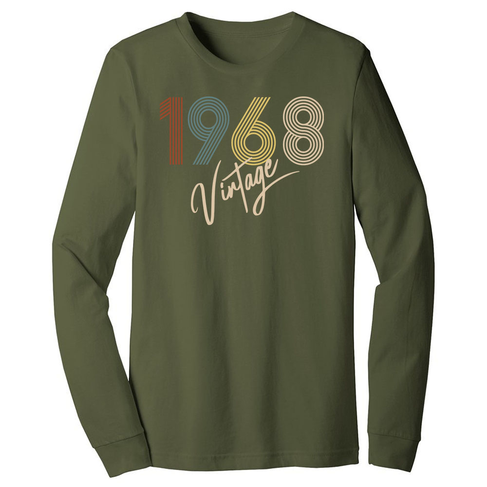 Limited Vintage 1968 Birthday Long Sleeve T-Shirt
