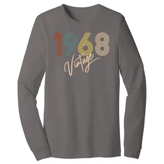 Limited Vintage 1968 Birthday Long Sleeve T-Shirt – alternate