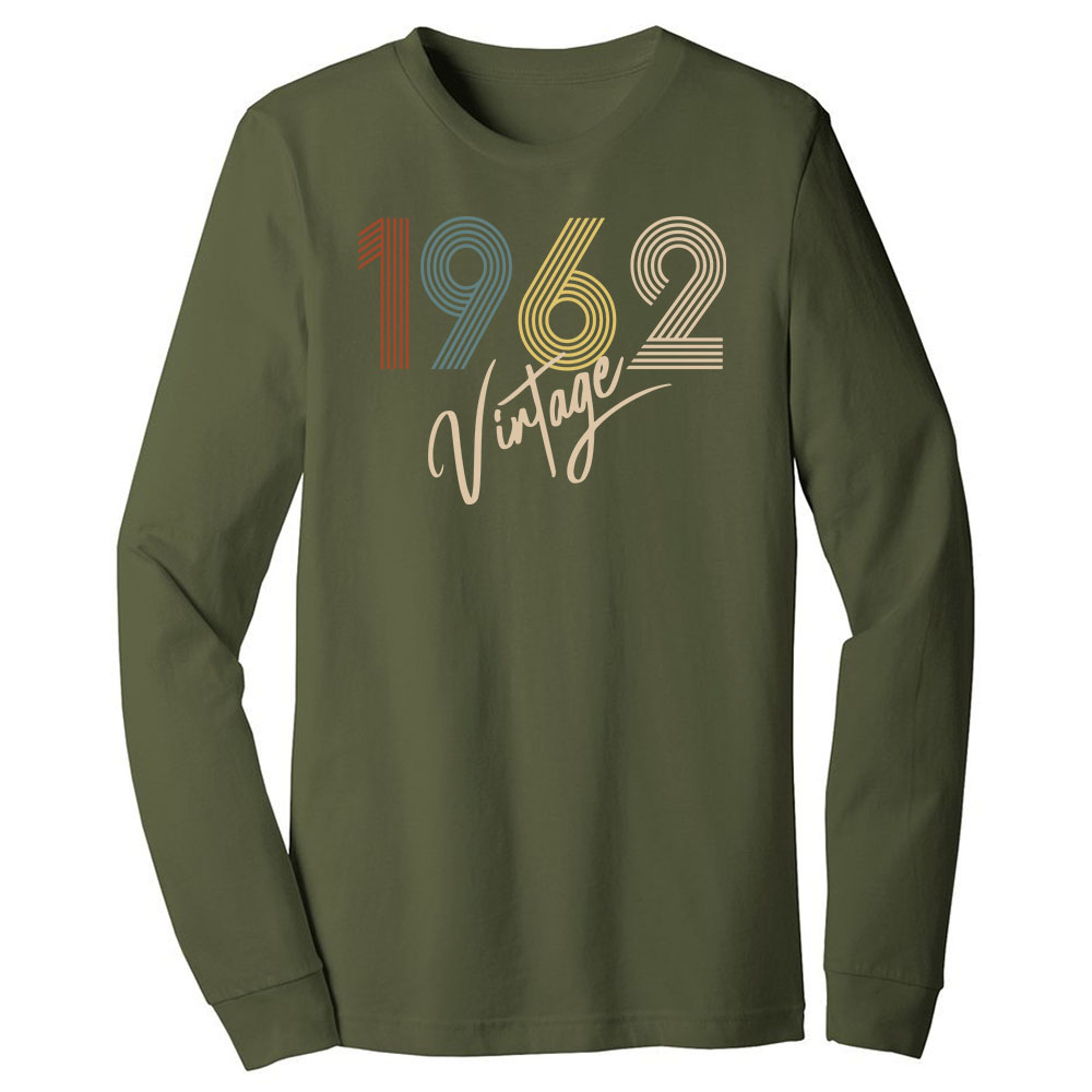 Limited Vintage 1962 Birthday Long Sleeve T-Shirt