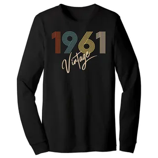 Limited Vintage 1961 Birthday Long Sleeve T-Shirt