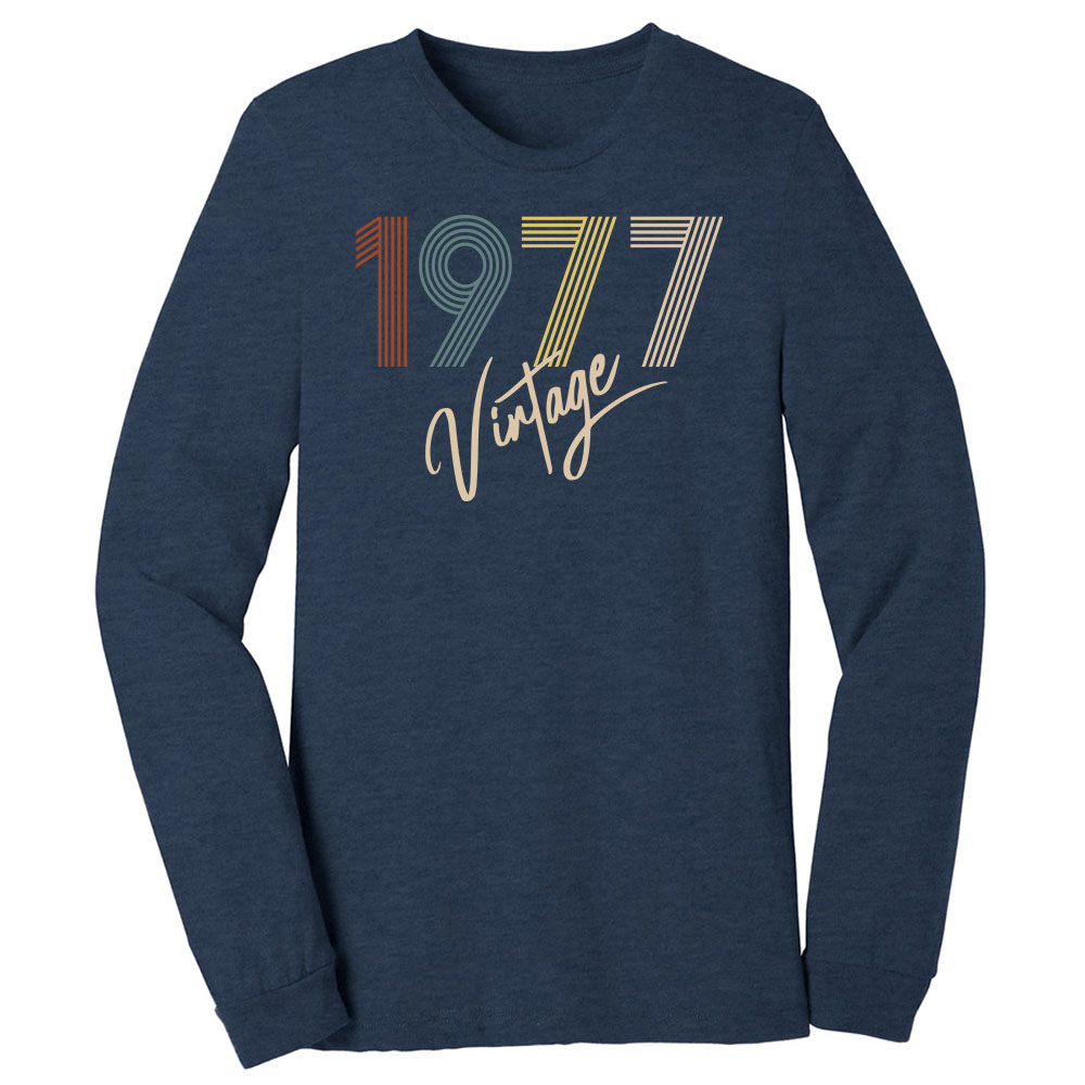 Limited Vintage 1977 Birthday Long Sleeve T-Shirt Limited Vintage 1977 Birthday Long Sleeve T-Shirt