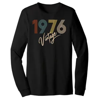 Limited Vintage 1976 Birthday Long Sleeve T-Shirt