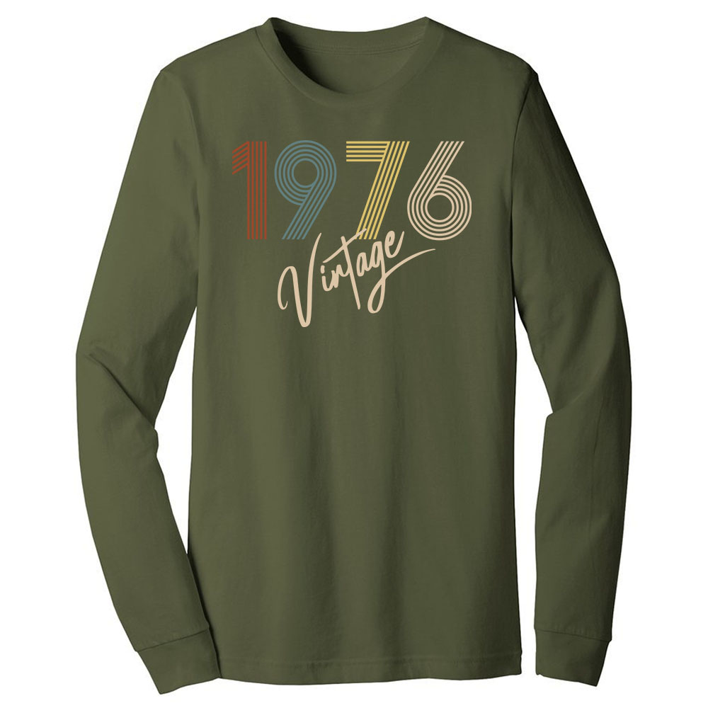 Limited Vintage 1976 Birthday Long Sleeve T-Shirt