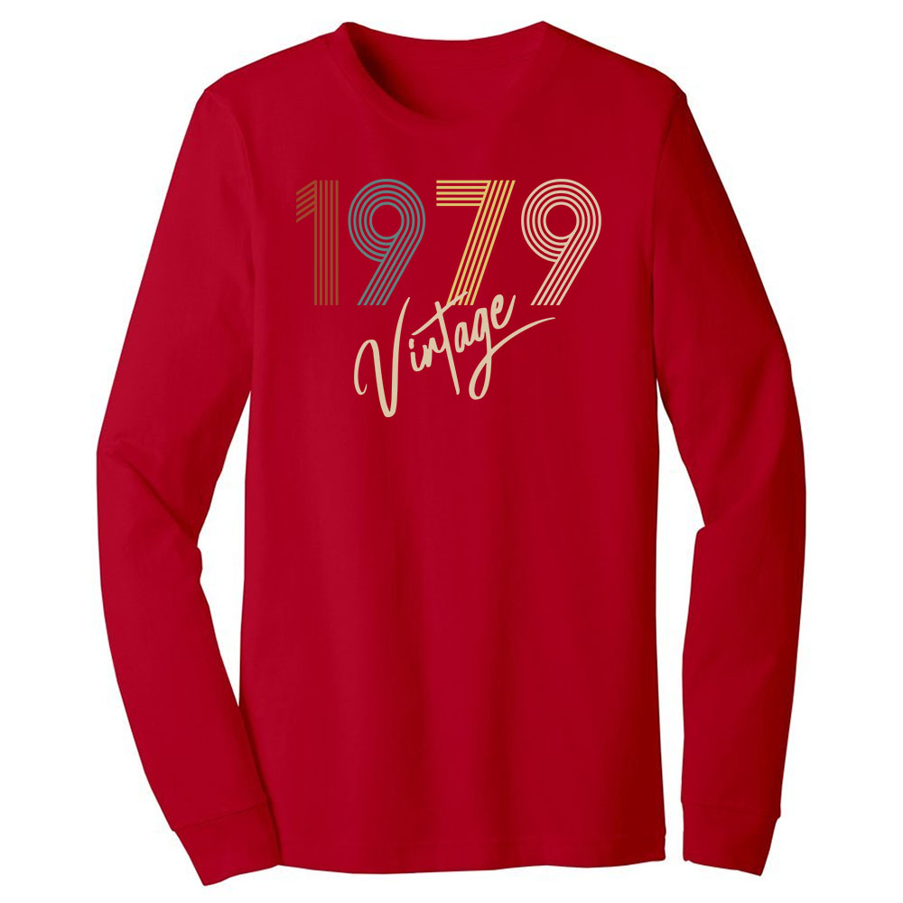 Limited Vintage 1979 Birthday Long Sleeve T-Shirt