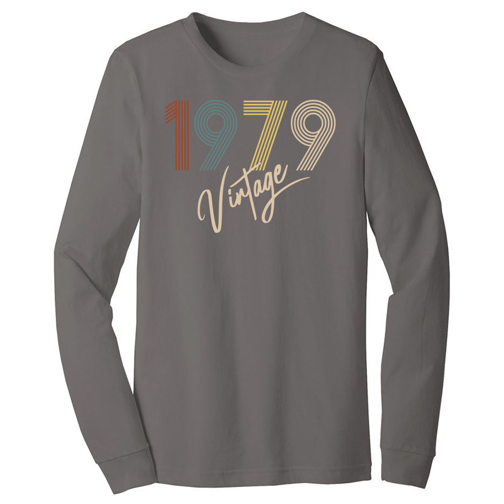 Limited Vintage 1979 Birthday Long Sleeve T-Shirt