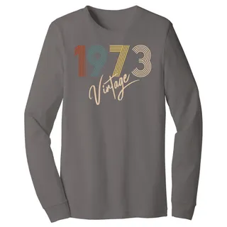 Limited Vintage 1973 Birthday Long Sleeve T-Shirt – alternate