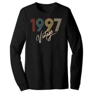 Limited Vintage 1997 Birthday Long Sleeve T-Shirt