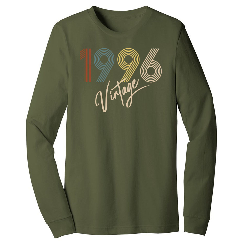 Limited Vintage 1996 Birthday Long Sleeve T-Shirt Limited Vintage 1996 Birthday Long Sleeve T-Shirt