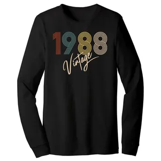 Limited Vintage 1988 Birthday Long Sleeve T-Shirt