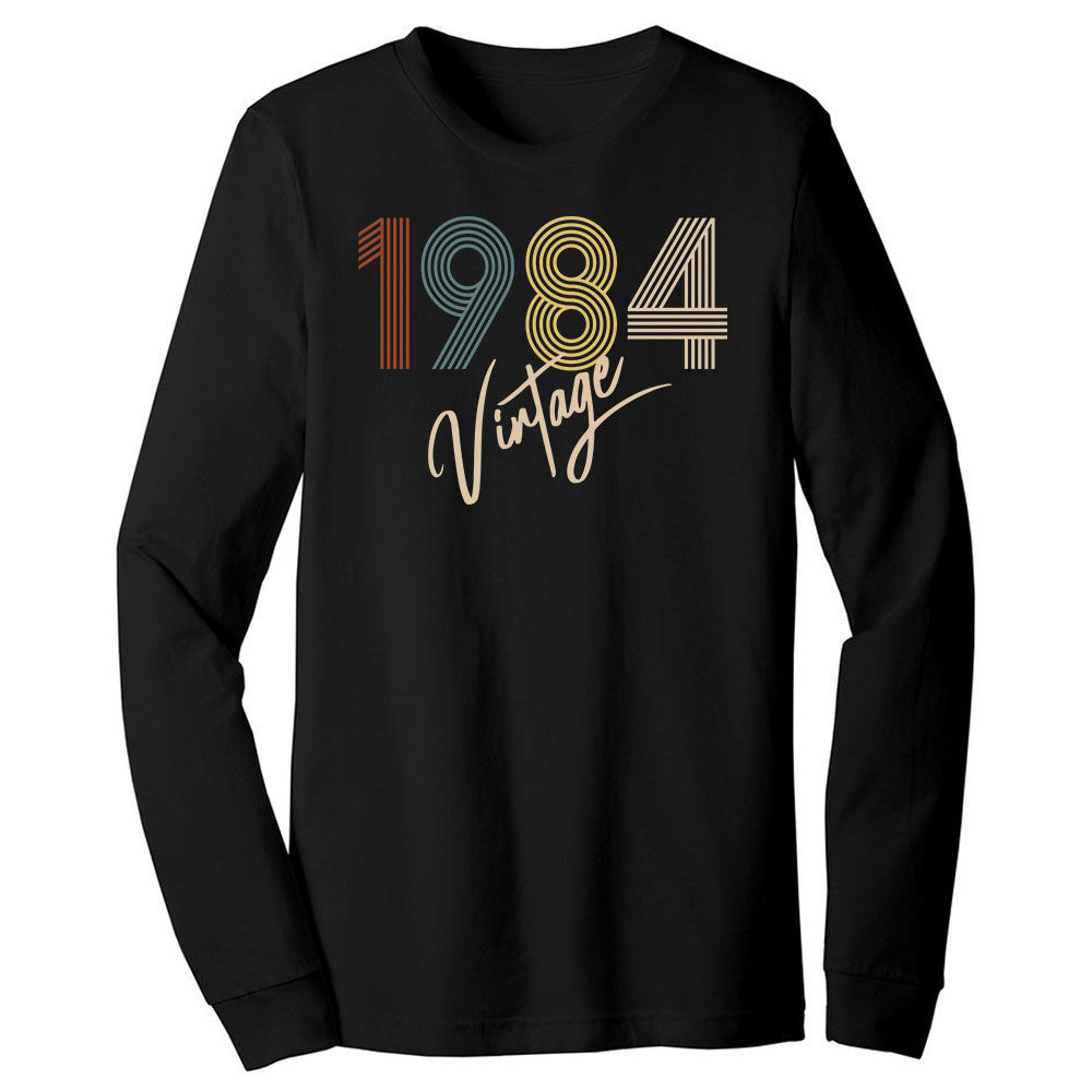 Limited Vintage 1984 Birthday Long Sleeve T-Shirt Limited Vintage 1984 Birthday Long Sleeve T-Shirt