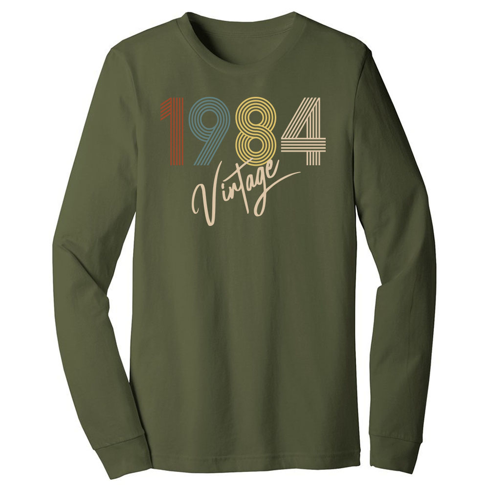 Limited Vintage 1984 Birthday Long Sleeve T-Shirt Limited Vintage 1984 Birthday Long Sleeve T-Shirt