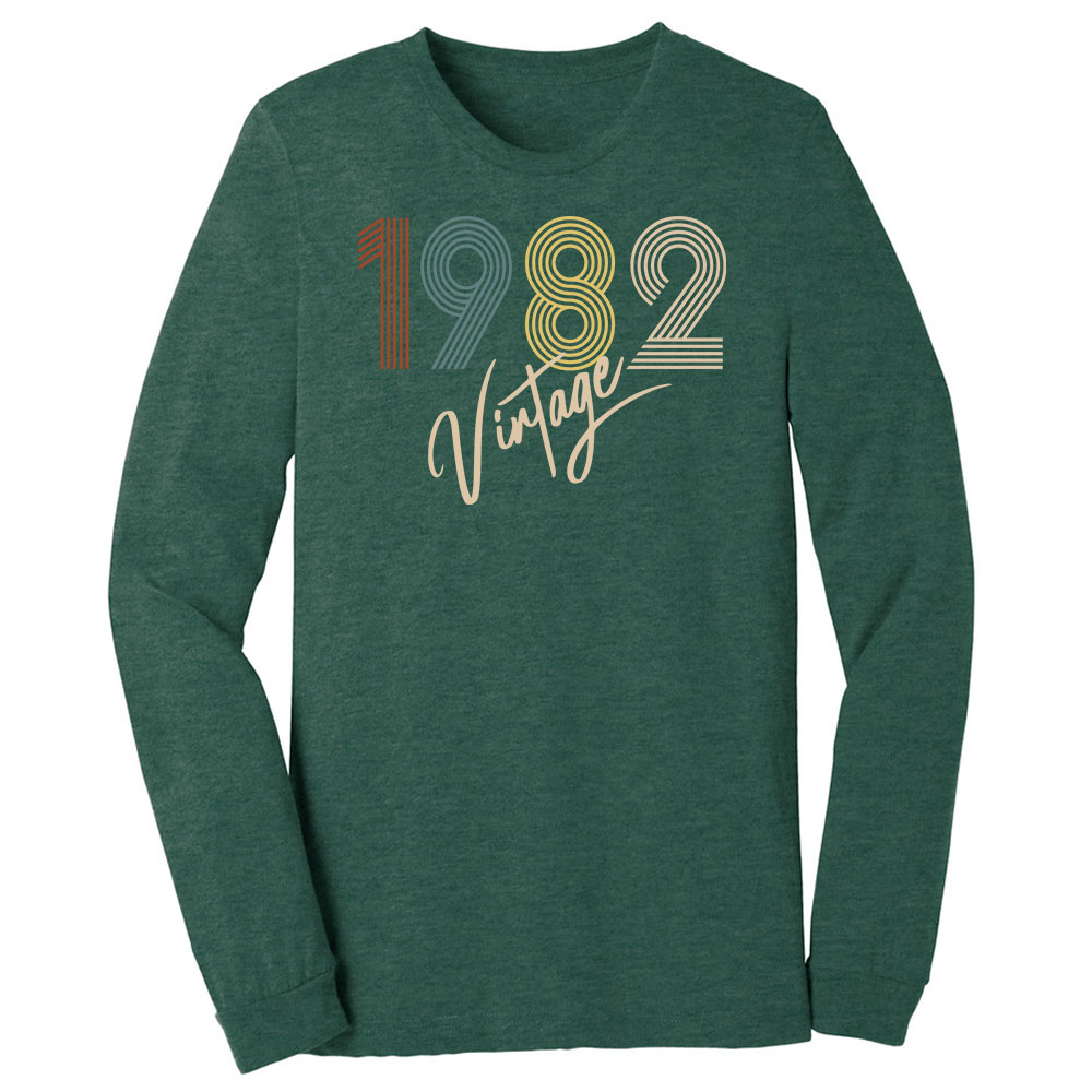 Limited Vintage 1982 Birthday Long Sleeve T-Shirt