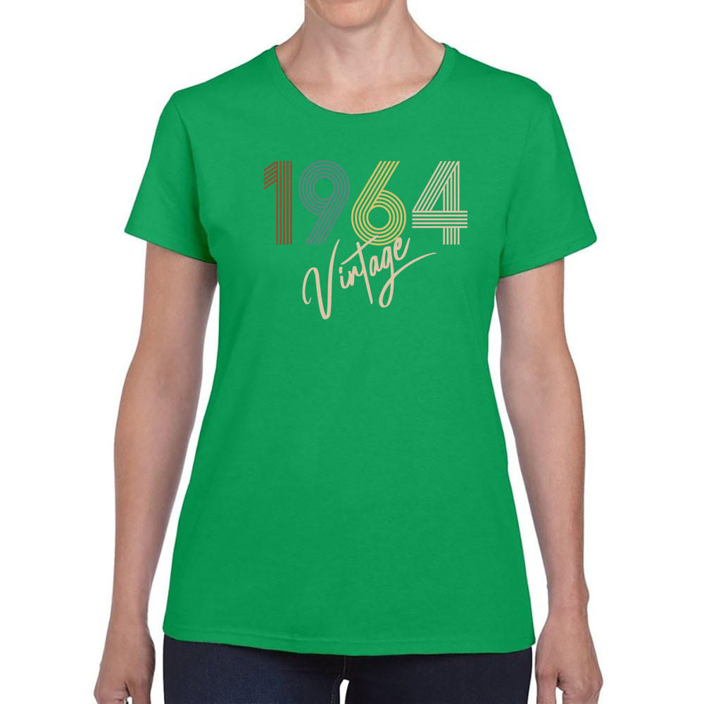 Limited Vintage 1964 Women's Birthday T-Shirt