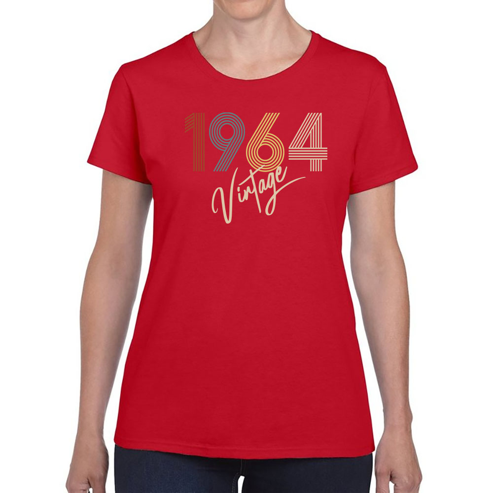 Limited Vintage 1964 Women's Birthday T-Shirt