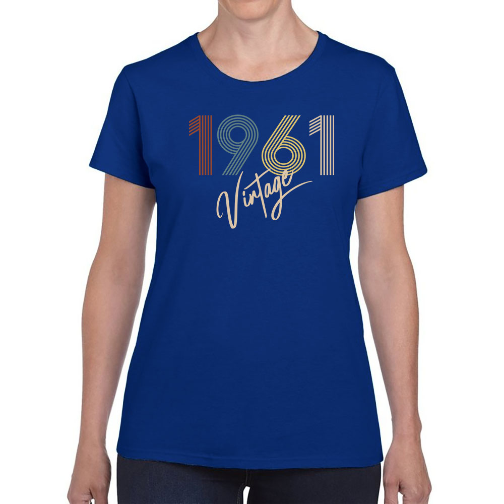 Limited Vintage 1961 Women's Birthday T-Shirt Limited Vintage 1961 Women's Birthday T-Shirt