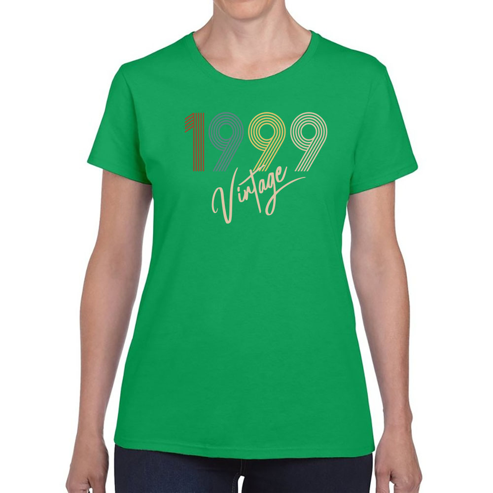 Limited Vintage 1999 Women's Birthday T-Shirt