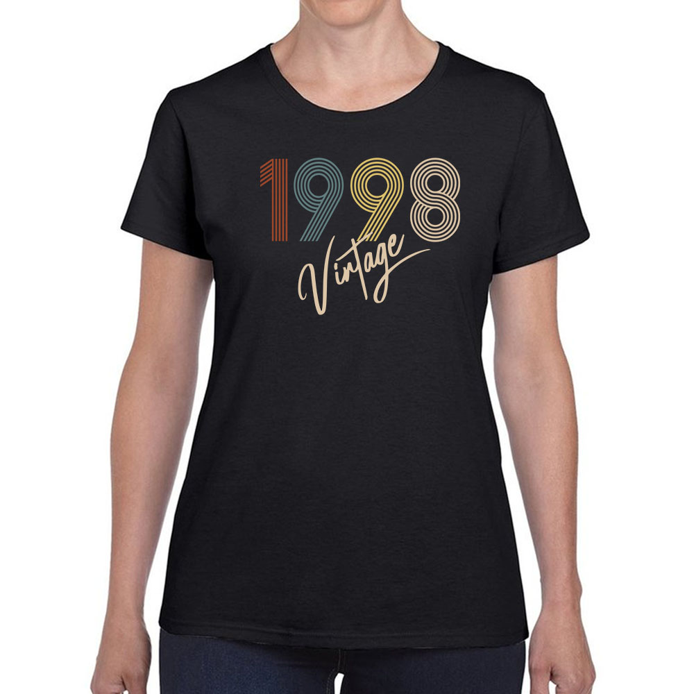 Limited Vintage 1998 Women's Birthday T-Shirt Limited Vintage 1998 Women's Birthday T-Shirt