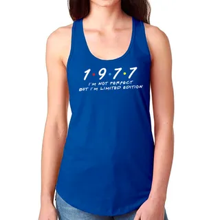 Not Perfect But Limited 1977 Women's Racerback Tank – alternate