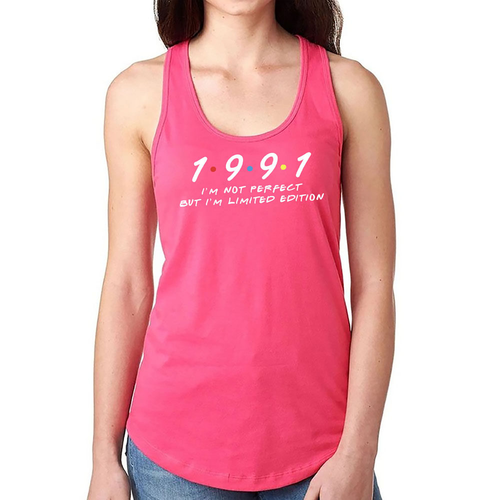 Not Perfect But Limited 1991 Women's Racerback Tank