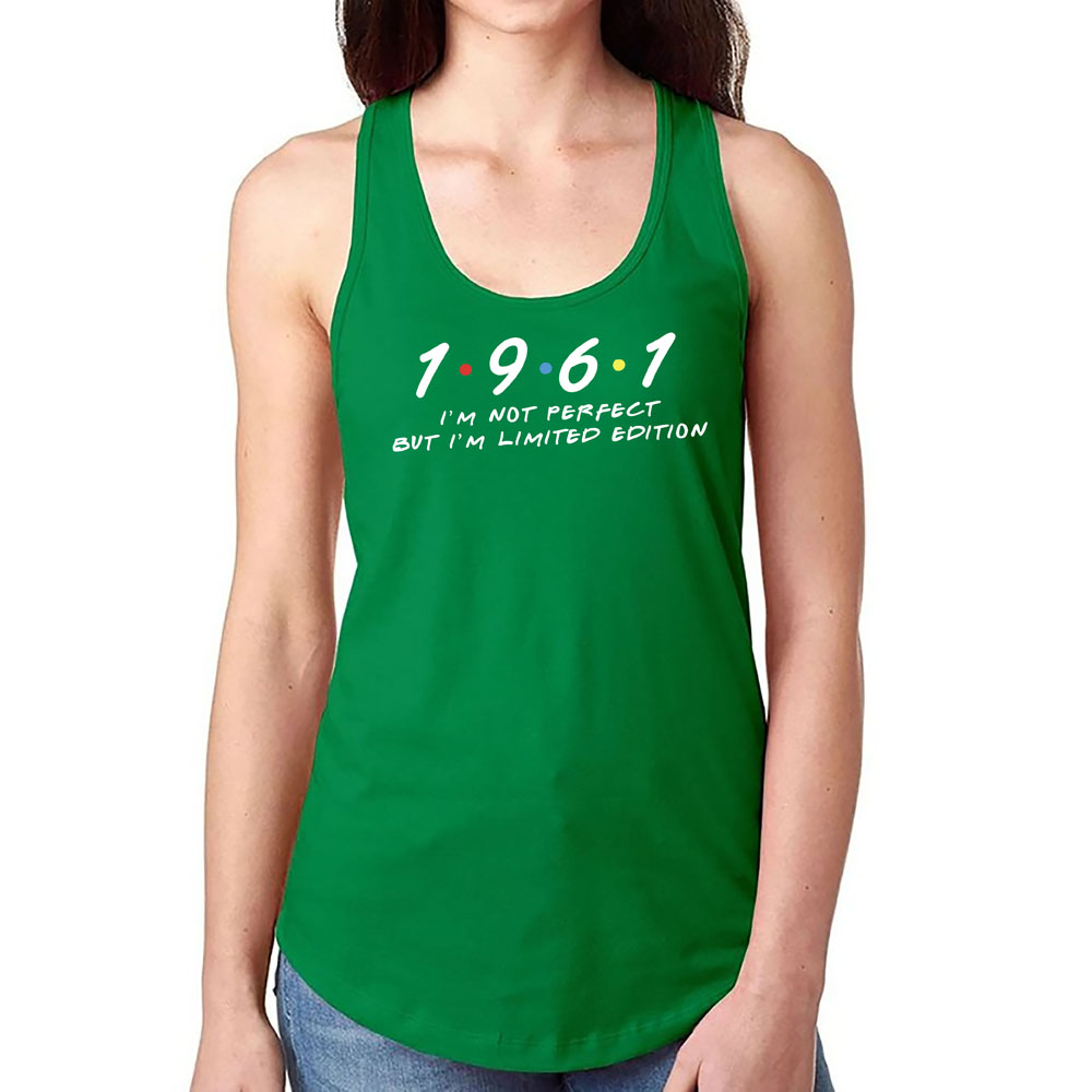 Not Perfect But Limited 1961 Women's Racerback Tank