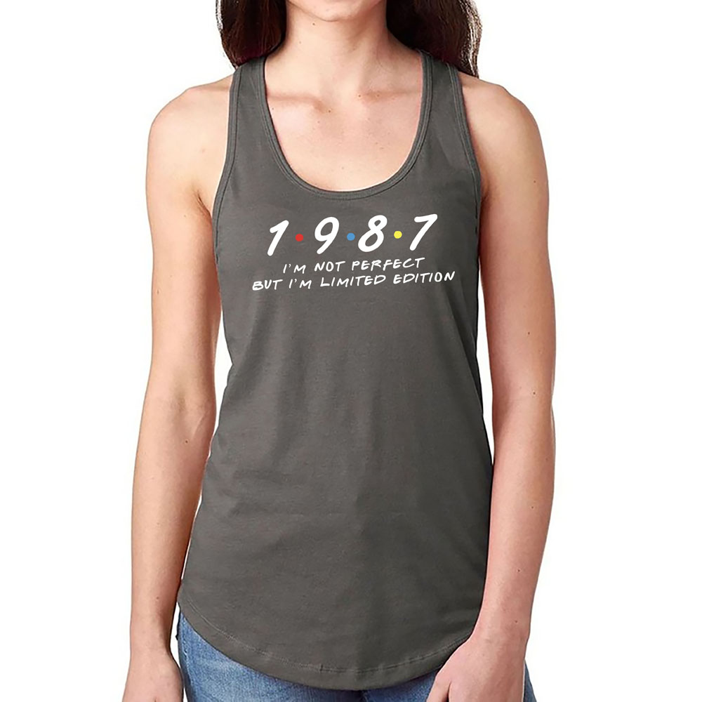 Not Perfect But Limited 1987 Women's Racerback Tank